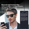 Smart Translation Glasses | AI Real-Time Voice Translator | Bluetooth 5.4 with Open-Ear Speakers