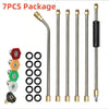 Telescoping Pressure Washer Wand | 24 ft Reach | Brass & Stainless Steel | 4000 PSI Rated
