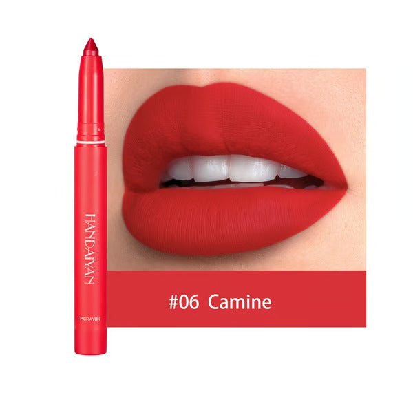 Matte Lip Pencil | Long-Lasting 2-in-1 Liner & Lipstick | Smudge-Proof, Hydrating & Cruelty-Free