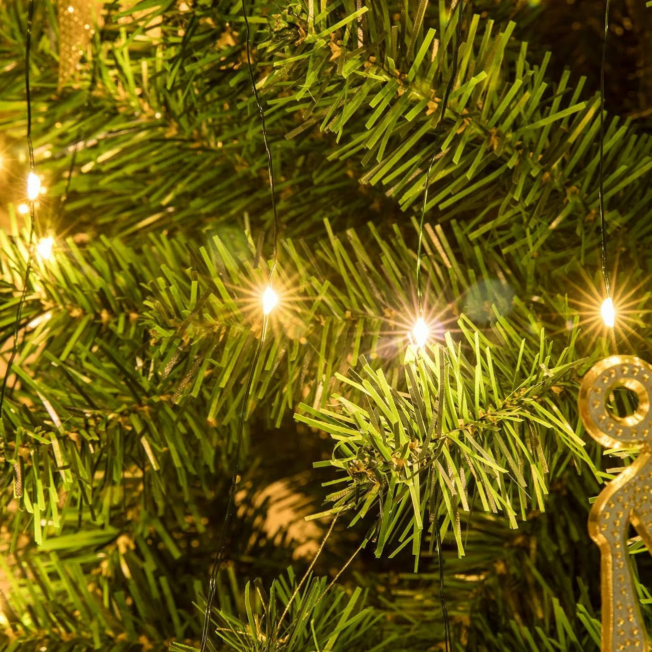 LED Christmas String Lights | Warm White Glow | IP65 Waterproof | Flexible Copper Wire | USB Powered | Indoor/Outdoor