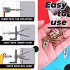 Drywall Anchor Screws | No-Drill Expansion Lock | Heavy-Duty Steel | Holds up to 66 lbs