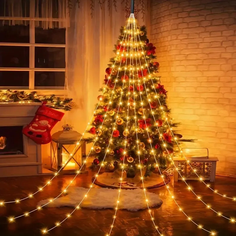 LED Christmas String Lights | Warm White Glow | IP65 Waterproof | Flexible Copper Wire | USB Powered | Indoor/Outdoor