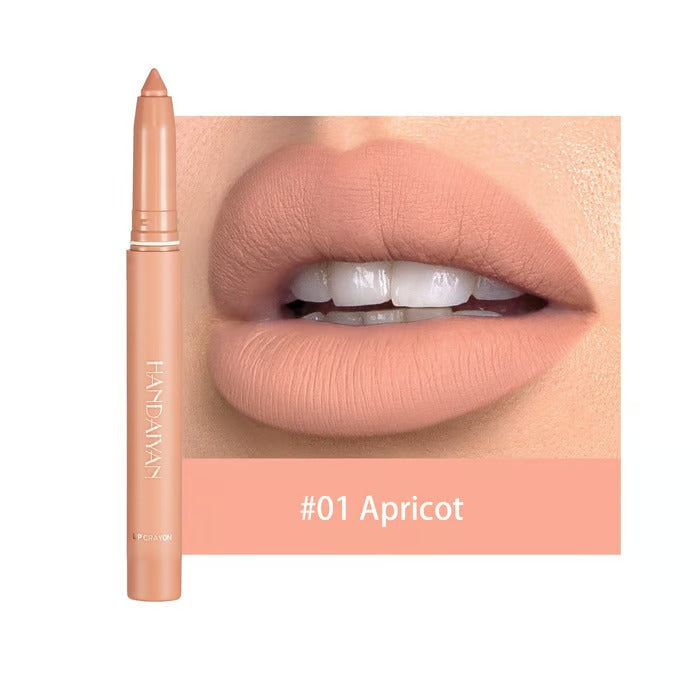Matte Lip Pencil | Long-Lasting 2-in-1 Liner & Lipstick | Smudge-Proof, Hydrating & Cruelty-Free