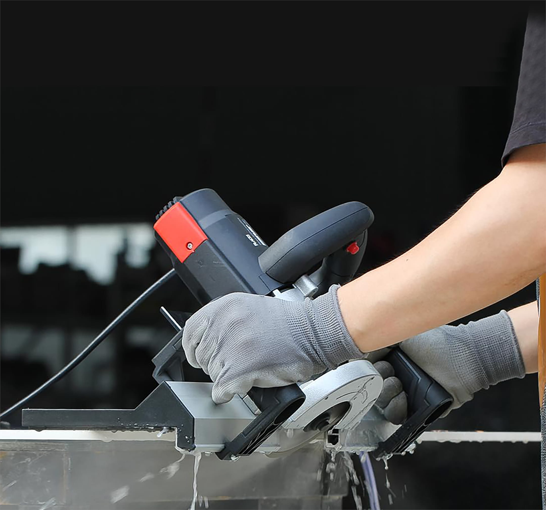 Tile Chamfering Guide Tool | Precision 45° Cutting | Durable Metal Construction