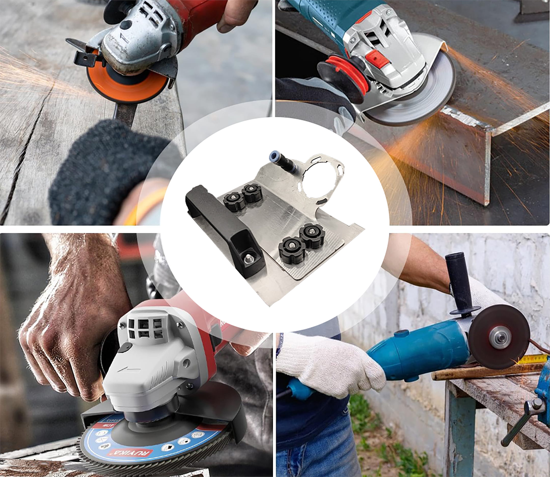 Tile Chamfering Guide Tool | Precision 45° Cutting | Durable Metal Construction