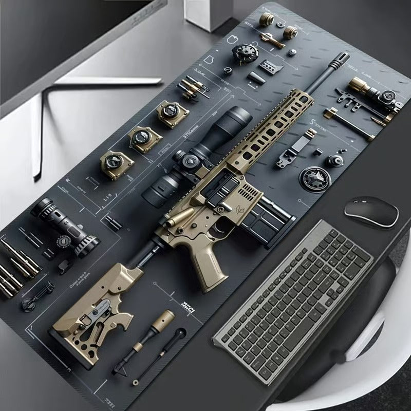 Gaming Mouse Pad | Extra Large 35.4" x 15.7" | Non-Slip Military Design