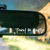 Faith Car Sticker | Waterproof Vinyl | Inspirational Christian Quote Decal