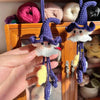 Halloween Crochet Kit | Witch Ghost Design | DIY Handmade Plush Décor