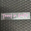 Faith Car Sticker | Waterproof Vinyl | Inspirational Christian Quote Decal
