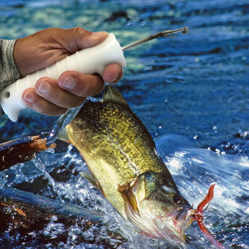 Fishing Hook Remover Tool | Safe Quick Release | Non-Slip Grip | Compact Tackle Accessory
