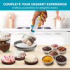 Ice Cream Sandwich Scoop | ½-Cup Serving Size | One-Handed Non-Stick Design | Dishwasher Safe