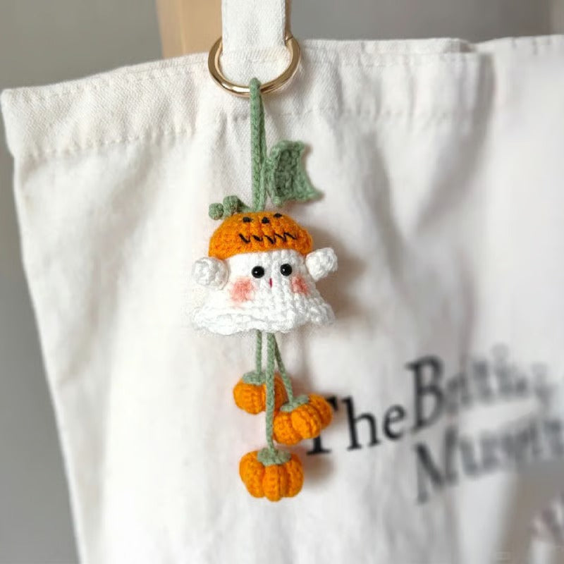 Halloween Crochet Kit | Witch Ghost Design | DIY Handmade Plush Décor