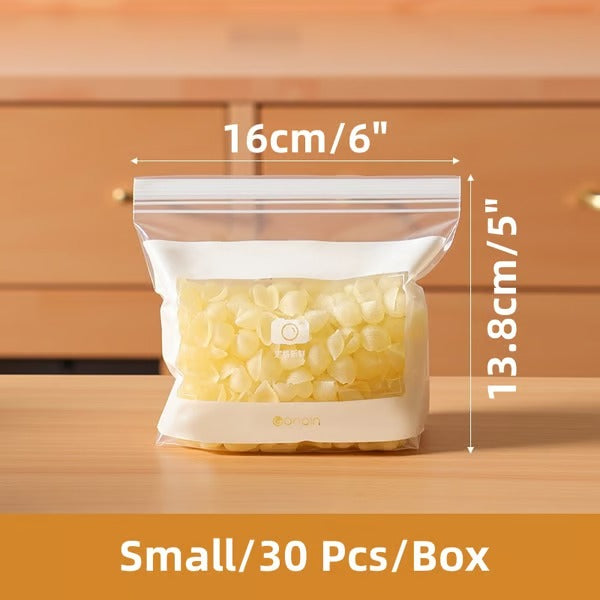 Reusable Food Storage Bags | Airtight Double Seal | Freezer-Safe | Eco-Friendly PE