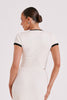 Agatha™ Perfectly Styled White Knitted Blouse