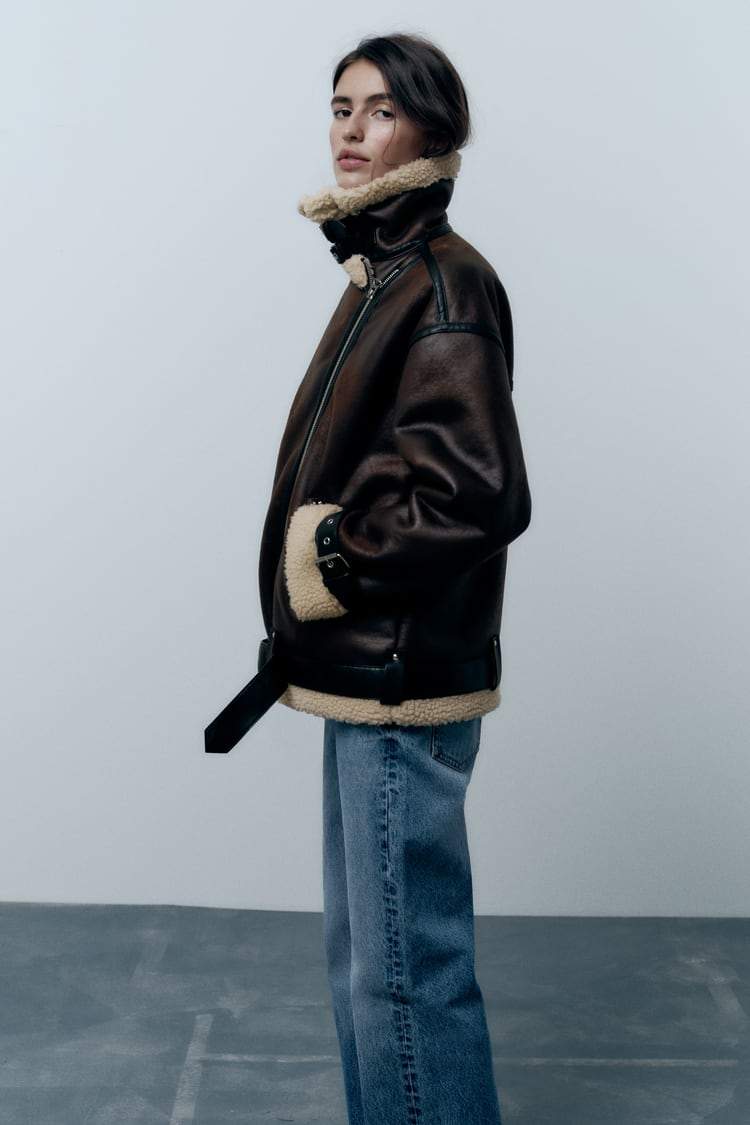 Karina | Reversible jacket made of synthetic material