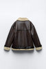 Karina | Reversible jacket made of synthetic material