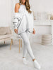 Women’s 3-Piece Loungewear Set | Hoodie, Sweatpants & Top | Casual Comfort Outfit