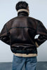 Karina | Reversible jacket made of synthetic material