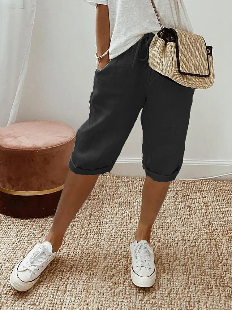 Women's Shorts with Drawstring | Summer