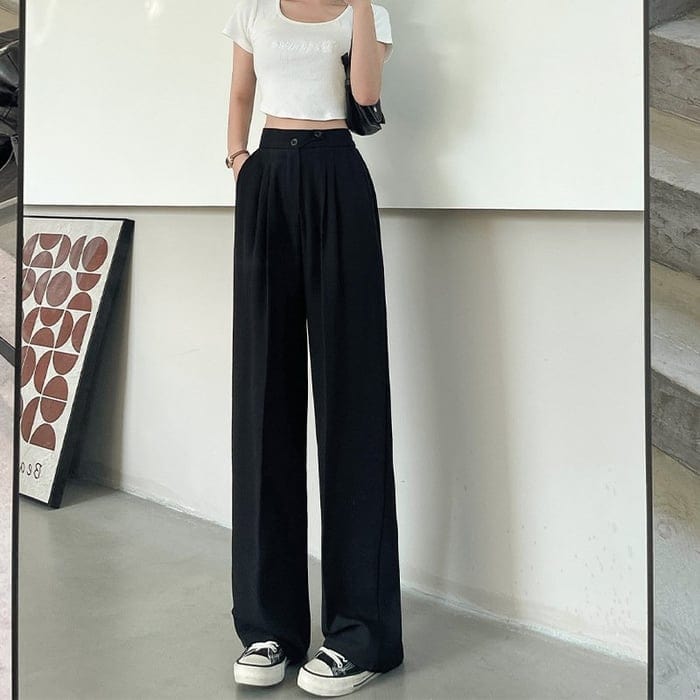 Carren™ Flattering High-Waist Design Pants