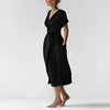 Lucia Comér - Elegant Linen Dress