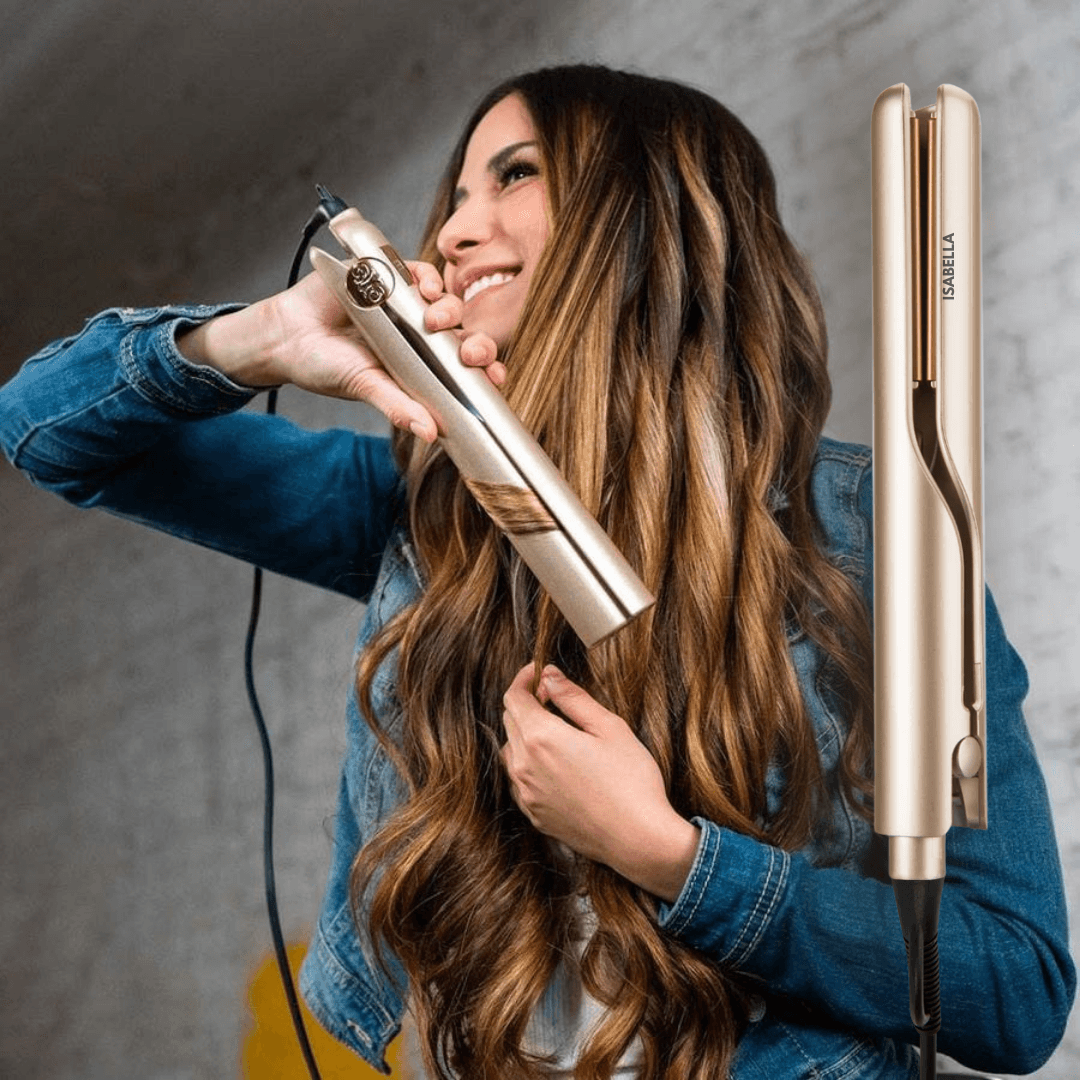 Isabella Delight™ - The premium 2 in 1 curling iron