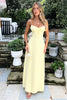 Melisande – Elegant Maxi Dress with Spaghetti Straps for Women