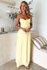 Melisande – Elegant Maxi Dress with Spaghetti Straps for Women