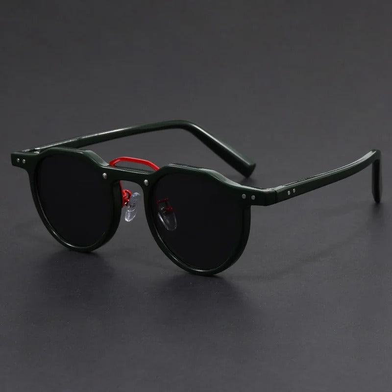 Retro Sunglasses | UrbanRay™ Stark Vintage Vibe | UV400 Protection | Scratch-Resistant Lenses | Unisex