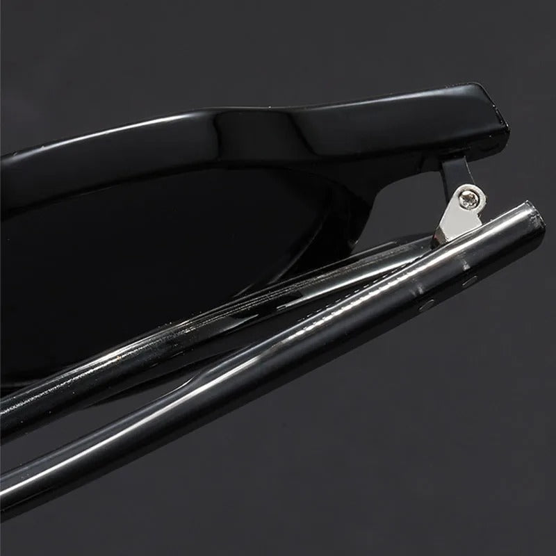 Retro Sunglasses | UrbanRay™ Stark Vintage Vibe | UV400 Protection | Scratch-Resistant Lenses | Unisex