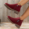 Women’s Ankle Boots | Thick Sole | Cushioned Insole for All-Day Comfort