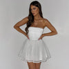 Sparkling Dress with Large Bow
