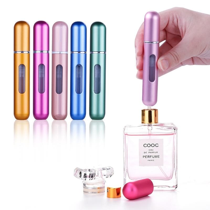 Mini refillable perfume spray