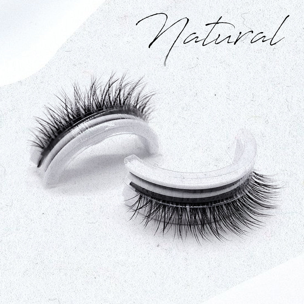 AquaLash™ Self-adhesive, reusable, waterproof eyelashes