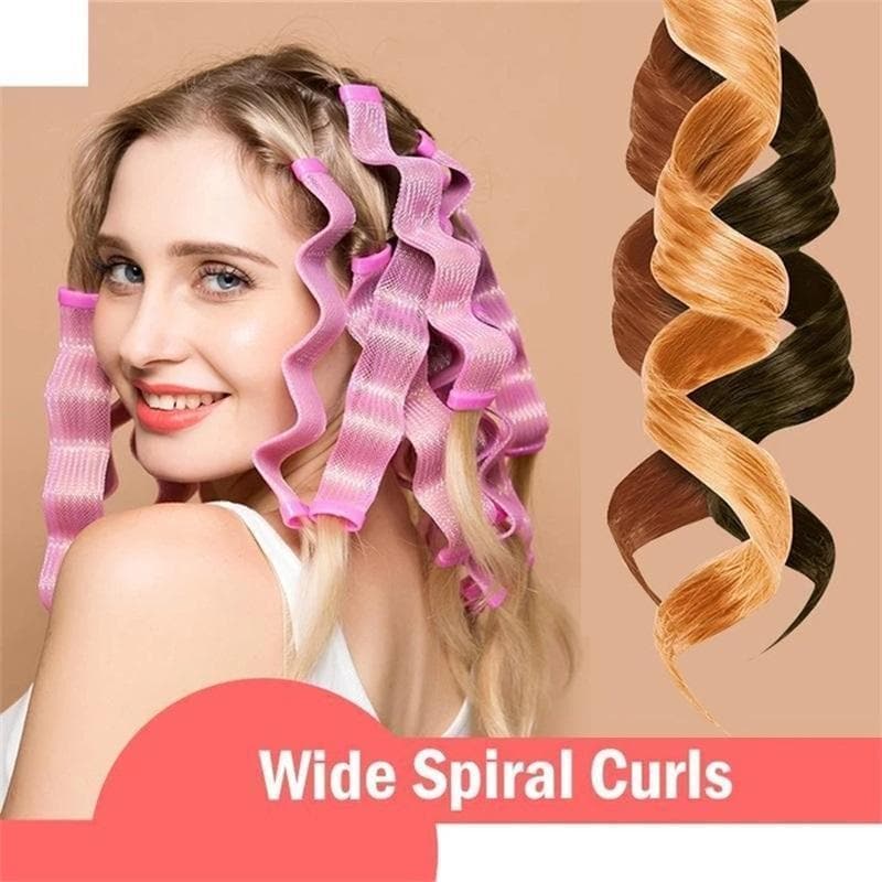 No-heating Hair Spiral Styling Curlers