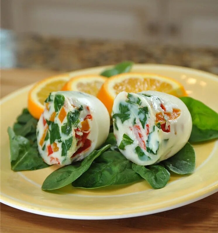 YolkCraft™ Egg Molder Cooking Pods | Easy Hard-Boiled & Poached Egg Maker | Dishwasher Safe