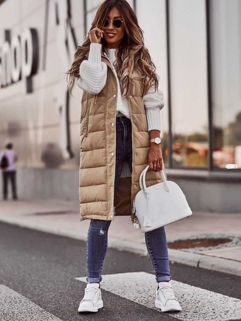 Heidi-Mode | Women's Long Body Warmer Vest