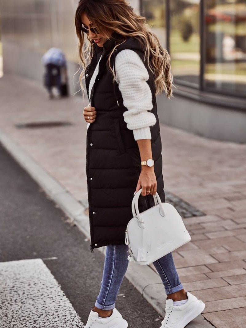 Heidi-Mode | Women's Long Body Warmer Vest