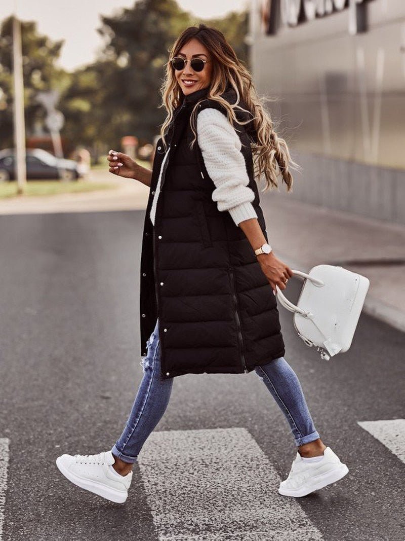Heidi-Mode | Women's Long Body Warmer Vest