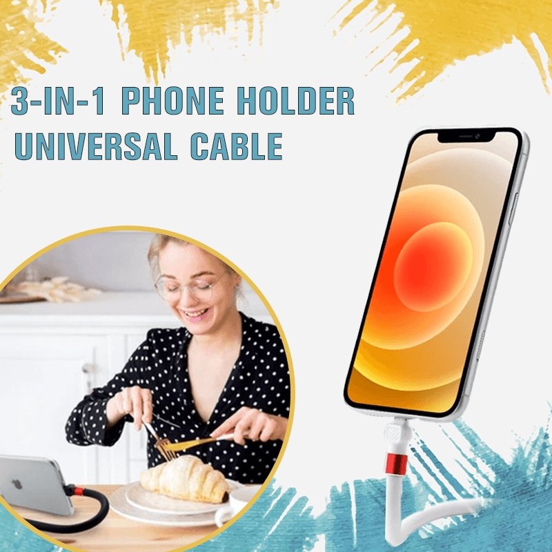 Phone Holder Universal Cable