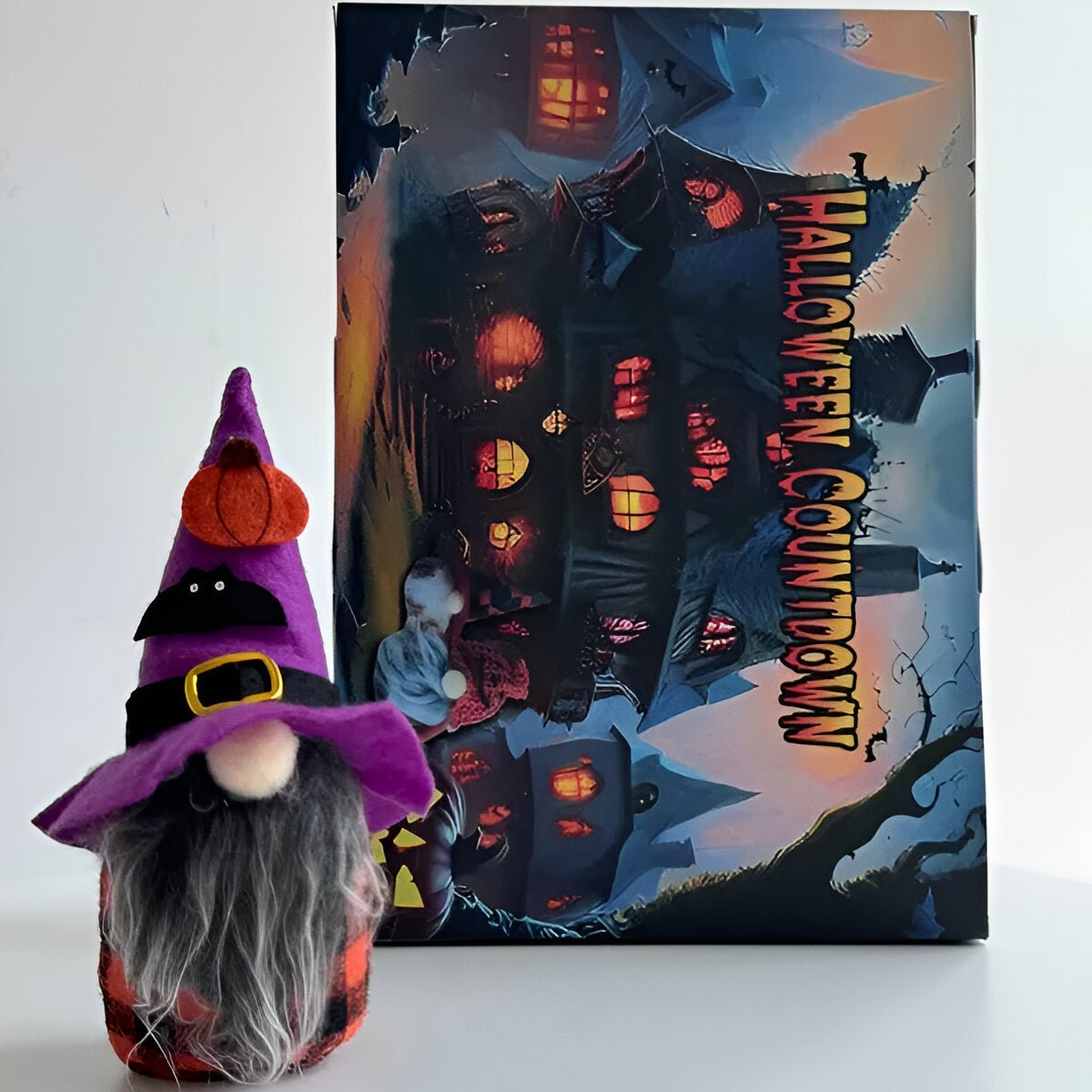 Halloween Advent Calendar | 31-Day Countdown Box | Handcrafted Gnome Surprises | Collectible Holiday Gift