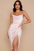 Sofia – Satin Balconette Corset Maxi Dress