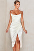 Sofia – Satin Balconette Corset Maxi Dress
