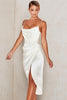 Sofia – Satin Balconette Corset Maxi Dress