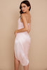 Sofia – Satin Balconette Corset Maxi Dress
