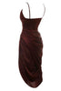 Sofia – Satin Balconette Corset Maxi Dress