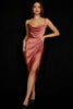 Sofia – Satin Balconette Corset Maxi Dress