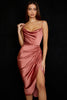 Sofia – Satin Balconette Corset Maxi Dress