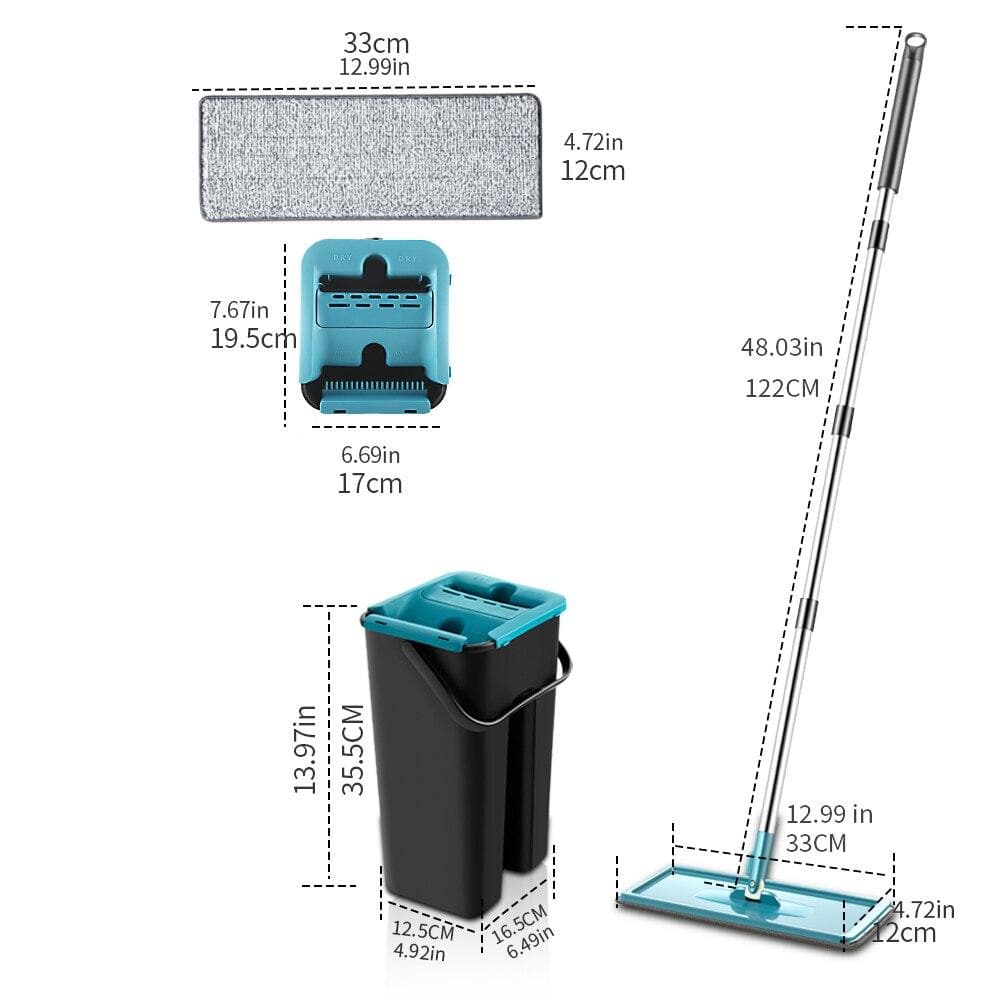 Rotating Flat Mop