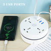 Round Universal Power Strip